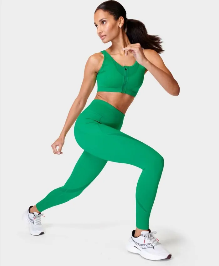 Sweaty Betty Power Icon Leggings Electro Green Clothing Full Length