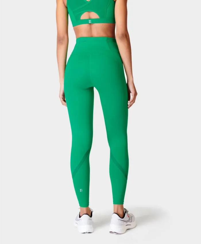 Sweaty Betty Power Icon Leggings Electro Green Clothing Full Length