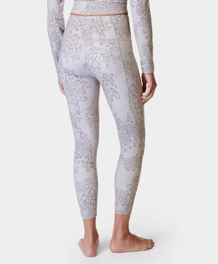 Sweaty Betty Super Soft 78 Yoga Leggings Grey Smokey Leopard Print Clothing 78 Length Sweaty Betty Super Soft 78 Yoga Leggings Grey Smokey Leopard Print Clothing 78 Length