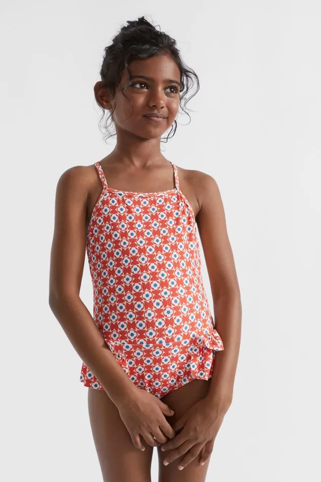 Swimwear Girl Seed Heritage Geo Floral Bather Watermelon