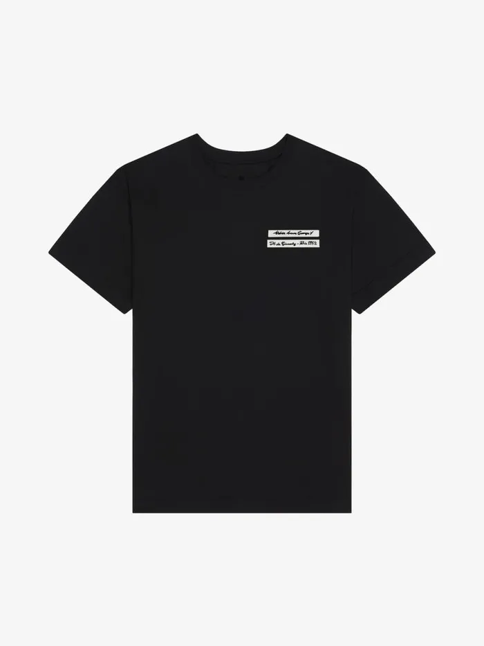 TShirt In Cotton With Gros Grain Black Men Givenchy TShirts