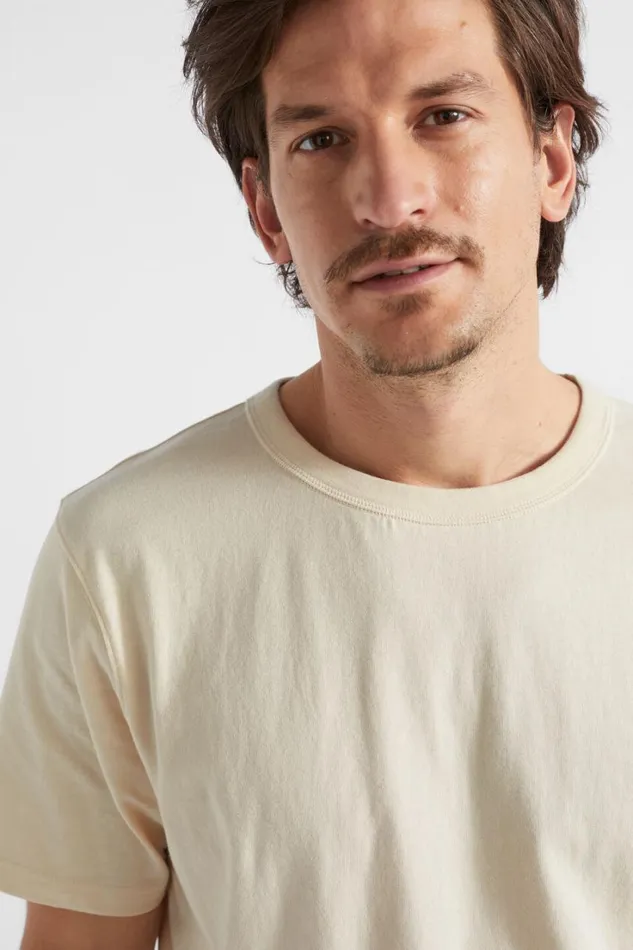 TShirts and Sweaters Man Seed Heritage Classic Tee Ecru