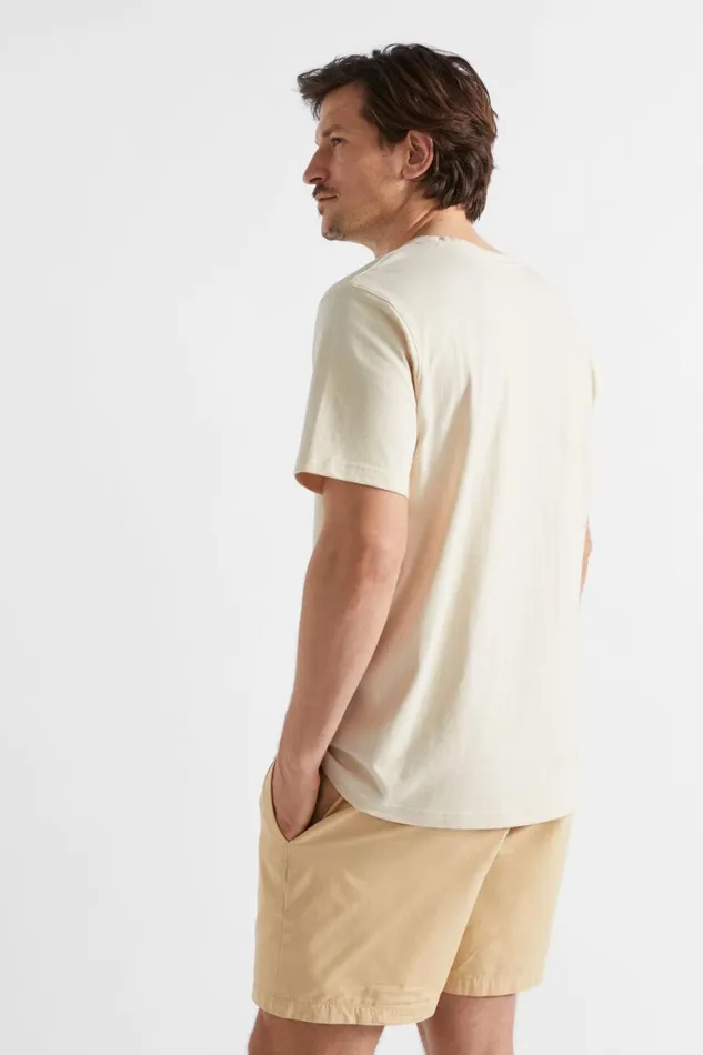 TShirts and Sweaters Man Seed Heritage Classic Tee Ecru