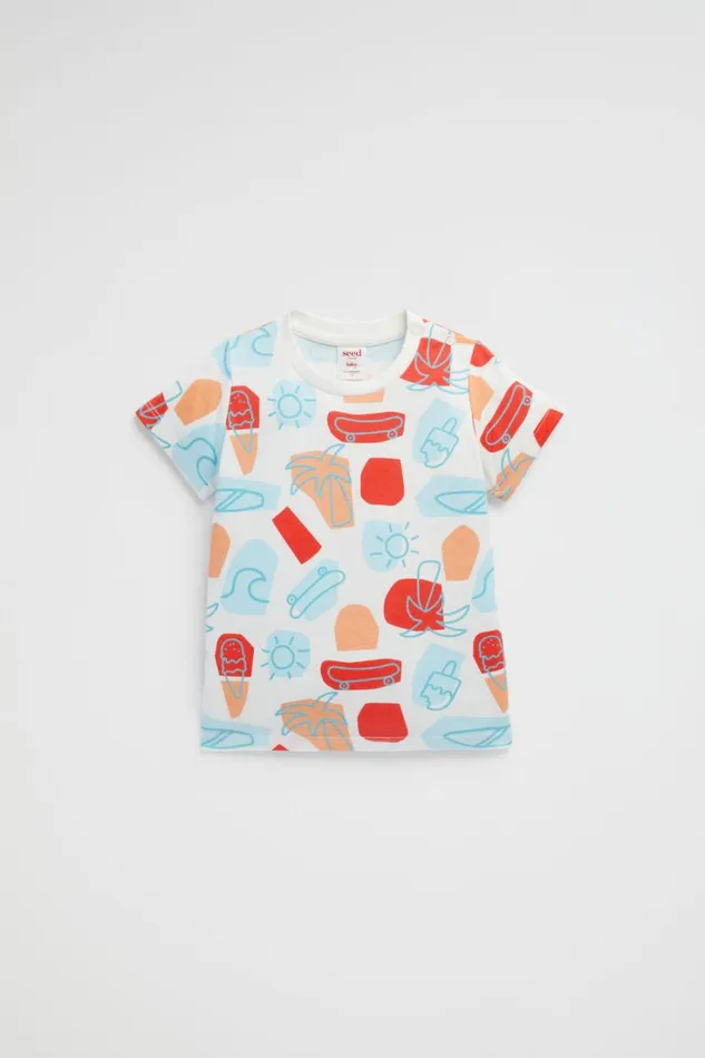 TShirts and Tops Baby Seed Heritage Beach Yardage Tee Multi