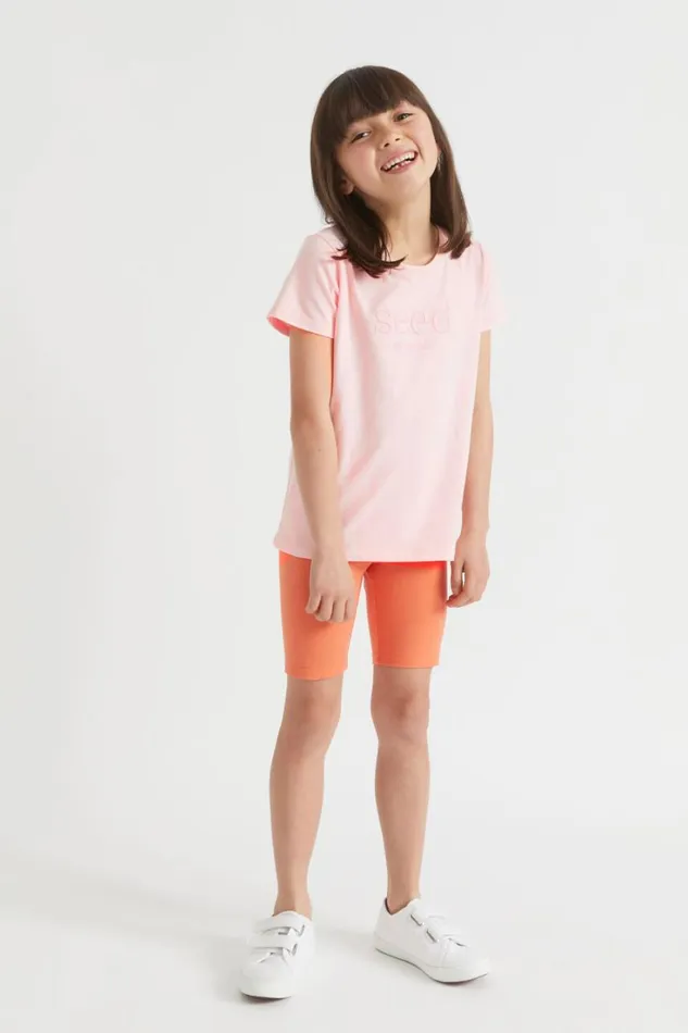 TShirts and Tops GirlBoy Seed Heritage Core Logo Tee Dusty Rose