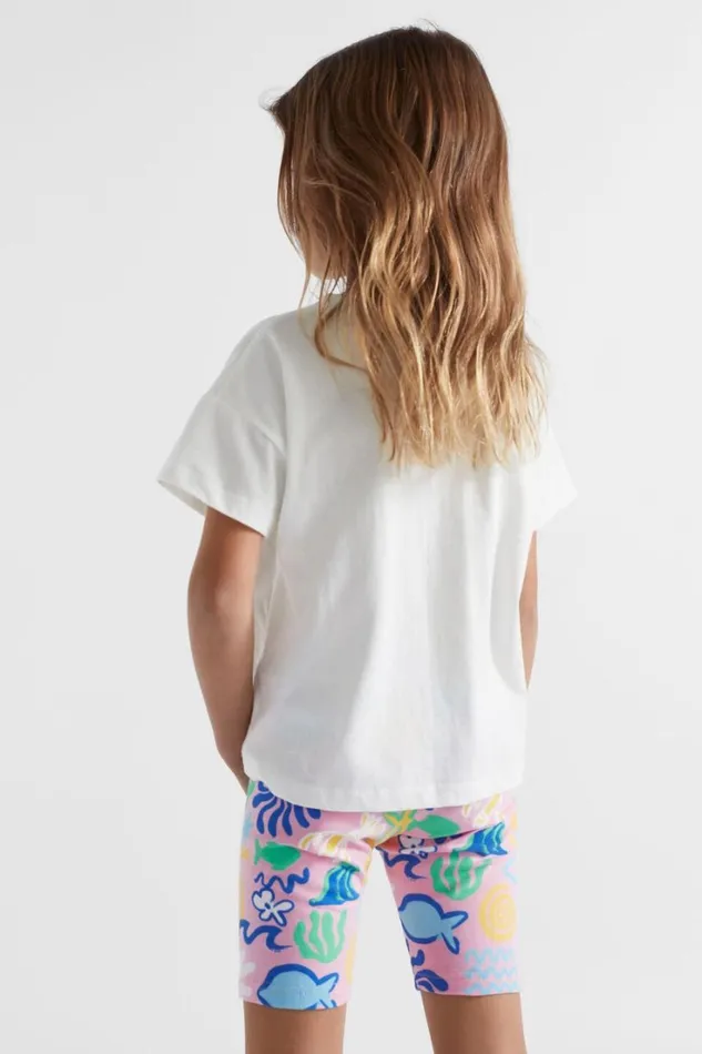 TShirts and Tops Girl Seed Heritage La Mer Tee Canvas