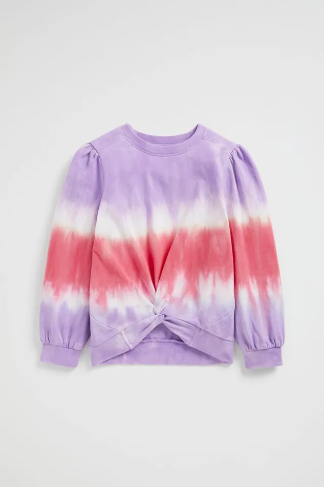 TShirts and Tops Girl Seed Heritage Tiedye Rugby Top Multi
