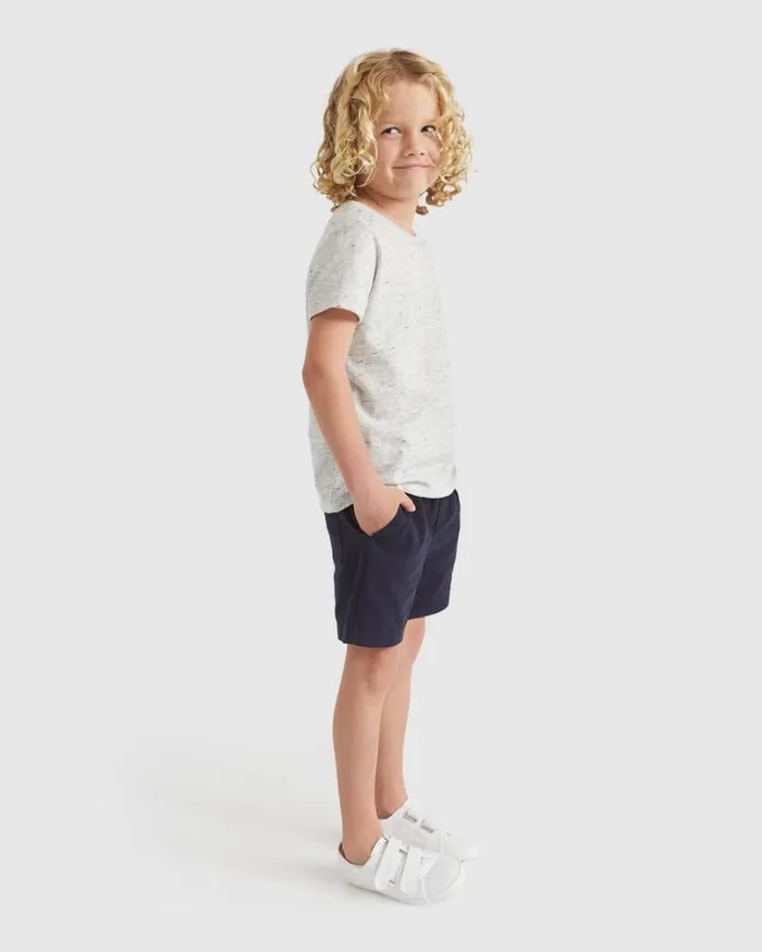 Teen Boy Boy Seed Heritage Core Basic Tee Cloudy Marle