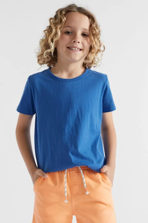 Teen Boy Boy Seed Heritage Core Basic Tee Marine