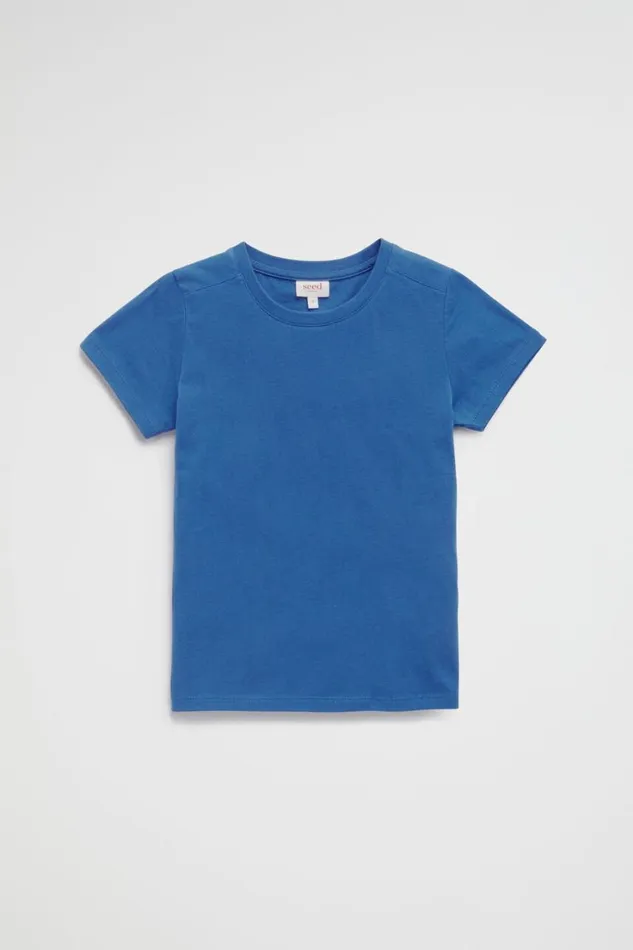 Teen Boy Boy Seed Heritage Core Basic Tee Marine
