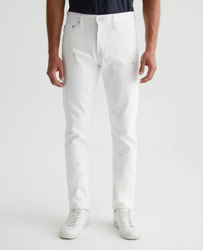 Tellis True White Painted Men AG Jeans Denim Tellis True White Painted Men AG Jeans Denim