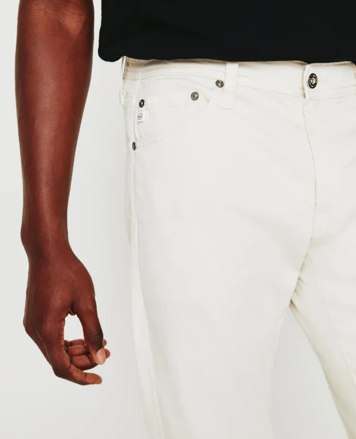 Tellis White Cream Men AG Jeans Denim
