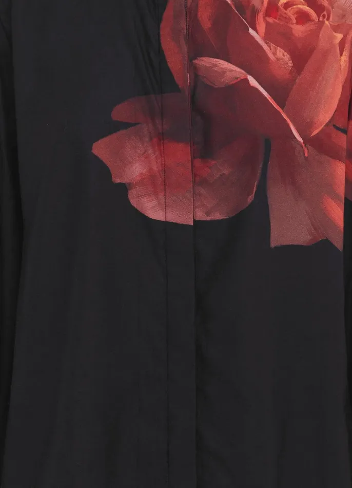 Tops and Shirts Women LEO LIN Alma Blouse 8211 Rose Print