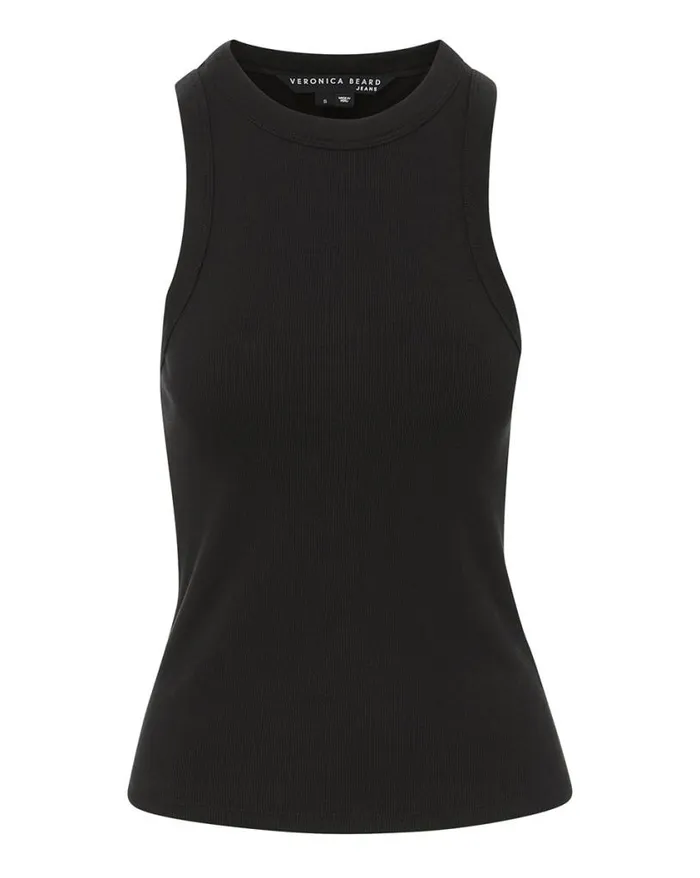 Tops and Tees Shop Veronica Beard Jordyn Tank Black