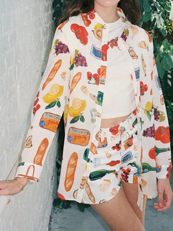 Tops Shop Lisa Says Gah Tessa Button Down
