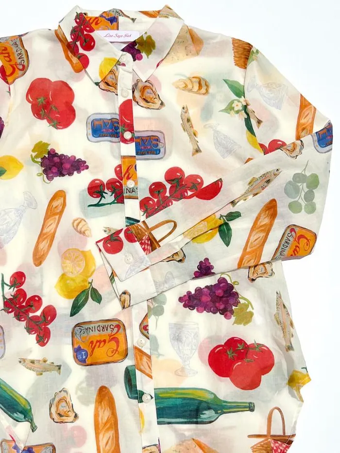 Tops Shop Lisa Says Gah Tessa Button Down