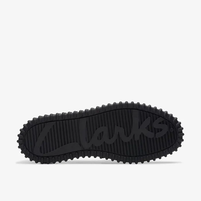 Torhill Penny Black Leather Women Clarks SlipOns