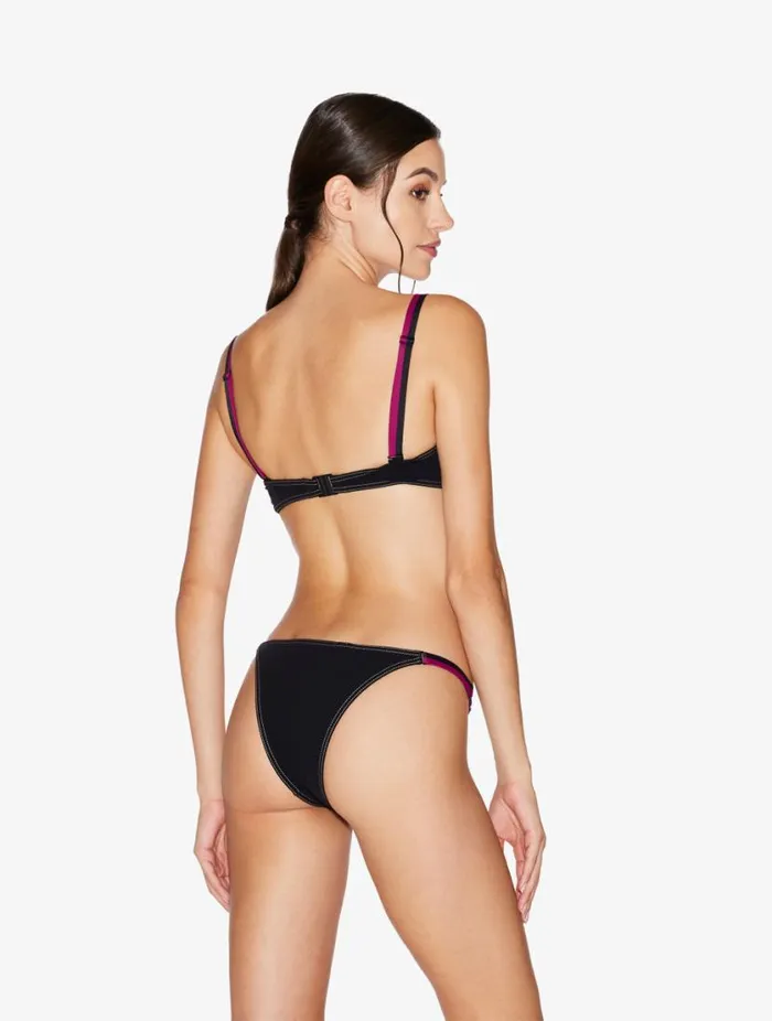 Triangle Bikini Top In Black Swim La Perla Bikinis