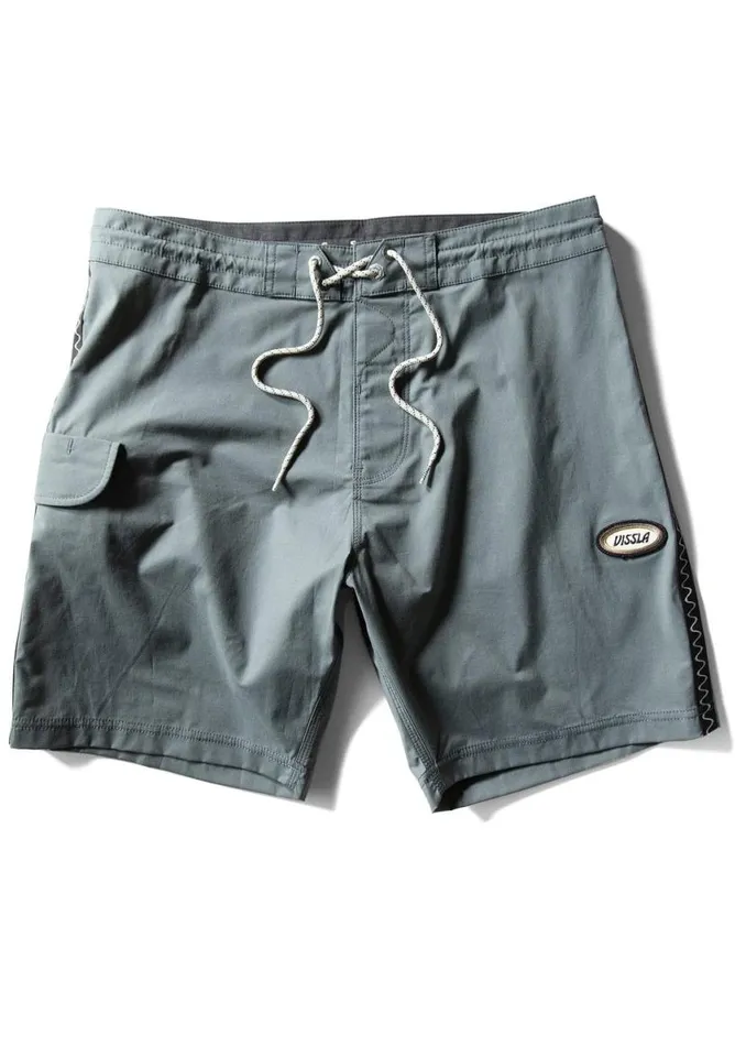 Trip Out 175quot Boardshort Moss Men Vissla Boardshorts