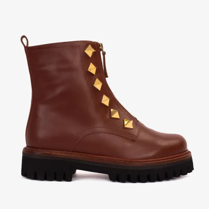 Vinci Leather Boots and Booties The Ottawa Brown Leather Ankle Boot 8211 Women Vinci Leather Boots and Booties The Ottawa Brown Leather Ankle Boot 8211 Women