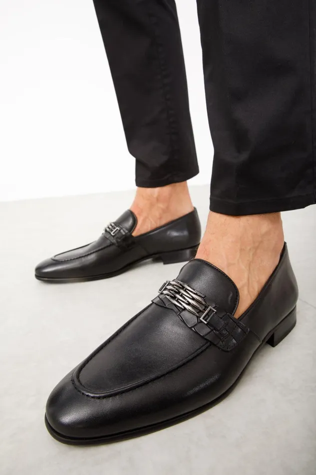 Vinci Leather Dress Shoes The Bogota Black Bit Loafer Shoe 8211 Men