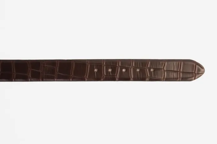 Vinci Leather Leather Belts The Patton Brown Color Calfskin Belt 8211 Men