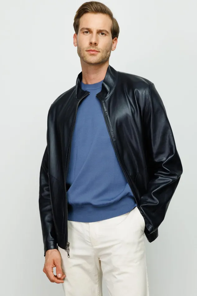 Vinci Leather Leather Jackets The Del Rio Leather Jacket 8211 Men