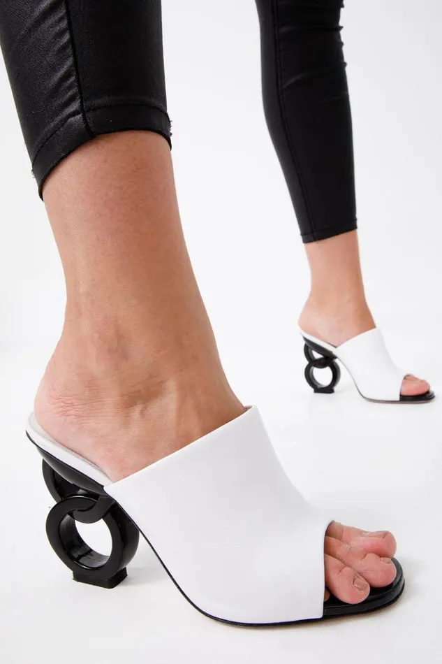 Vinci Leather Sandals The Cymmer White Leather Sandal 8211 Women