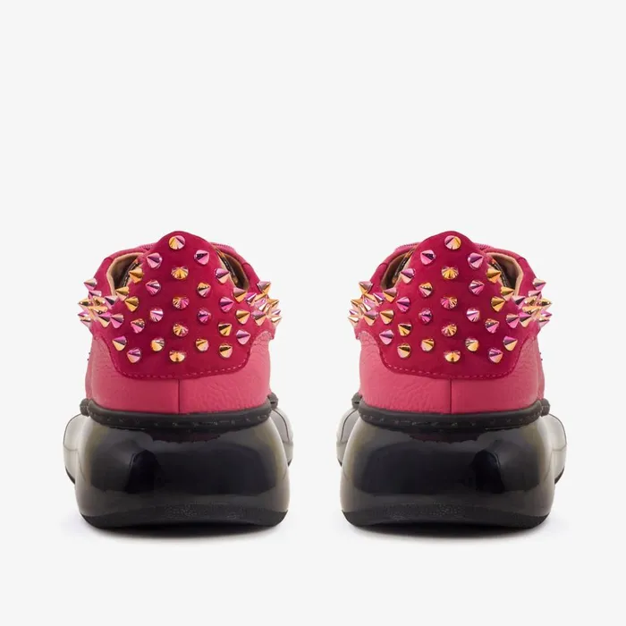 Vinci Leather Sneakers The Venezia Fushia Leather Sneaker 8211 Women