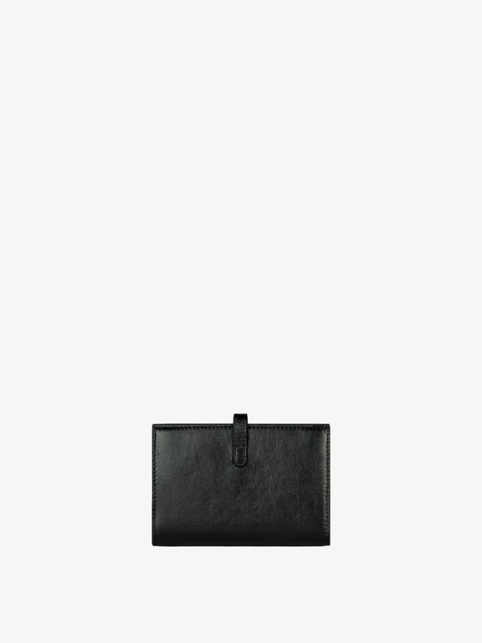 Voyou Wallet In Leather Black Women Givenchy Wallets and Card Holders