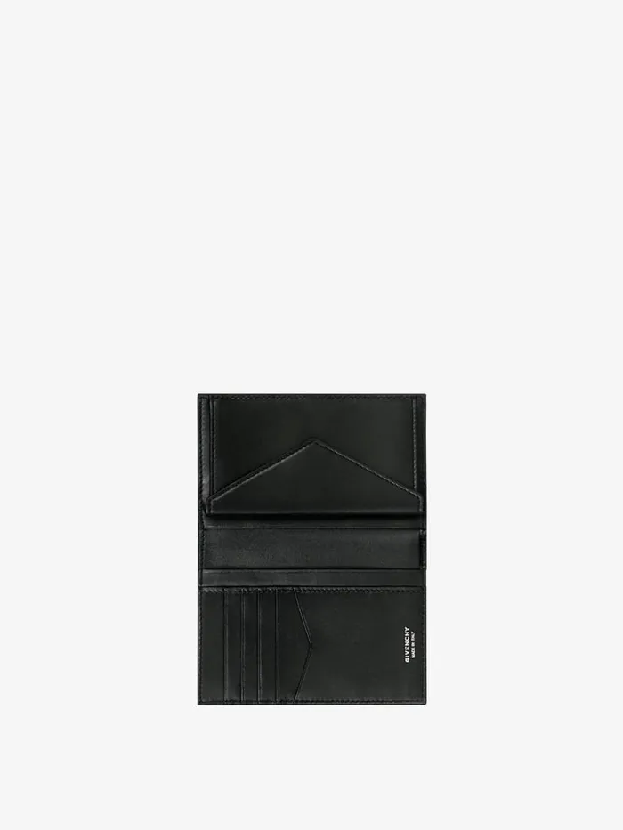 Voyou Wallet In Leather Black Women Givenchy Wallets and Card Holders