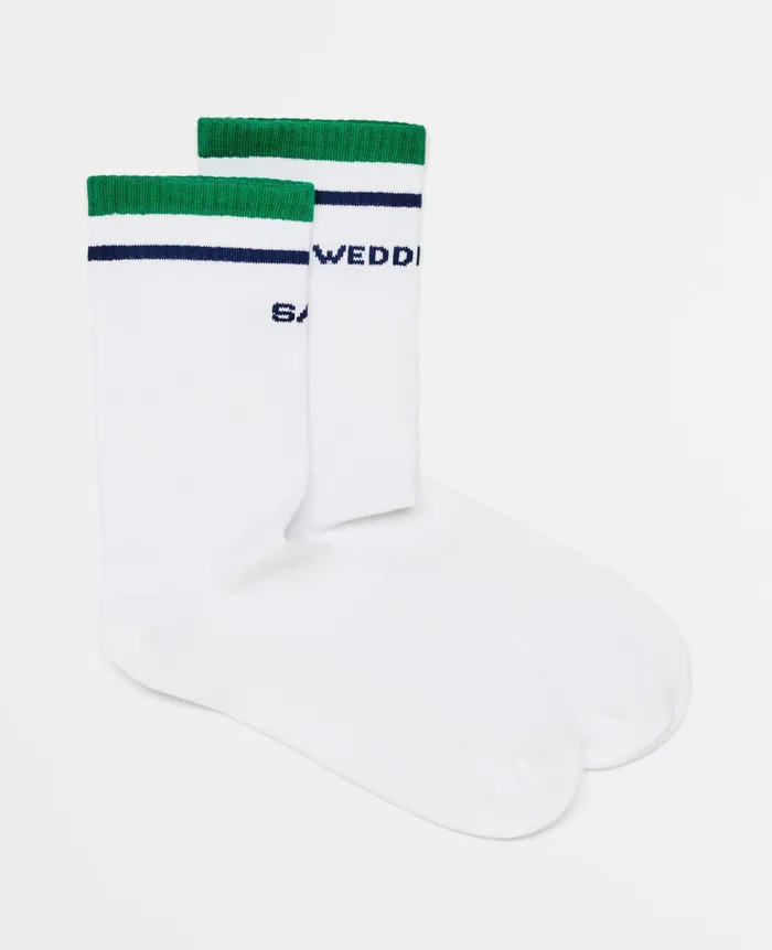 Weddington Socks Weddington Crest Match White WomenMen AG Jeans Socks Weddington Socks Weddington Crest Match White WomenMen AG Jeans Socks