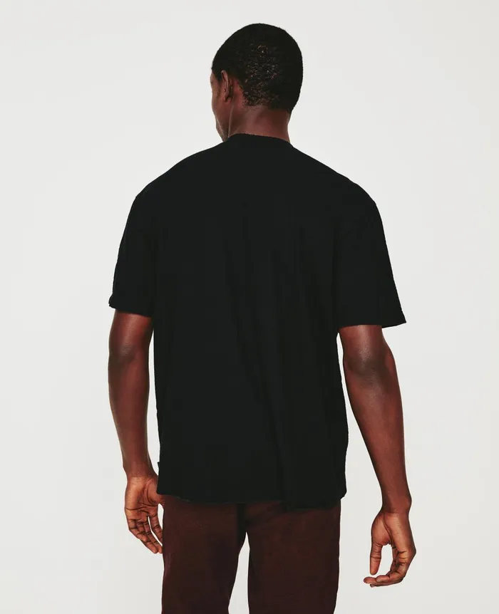 Wesley Crew Live Band 5 Years True Black Men AG Jeans Tees Wesley Crew Live Band 5 Years True Black Men AG Jeans Tees