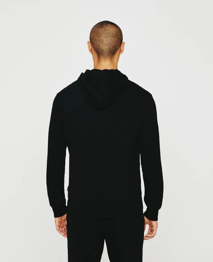 Wesley Hoodie True Black Men AG Jeans Sweatshirts Wesley Hoodie True Black Men AG Jeans Sweatshirts