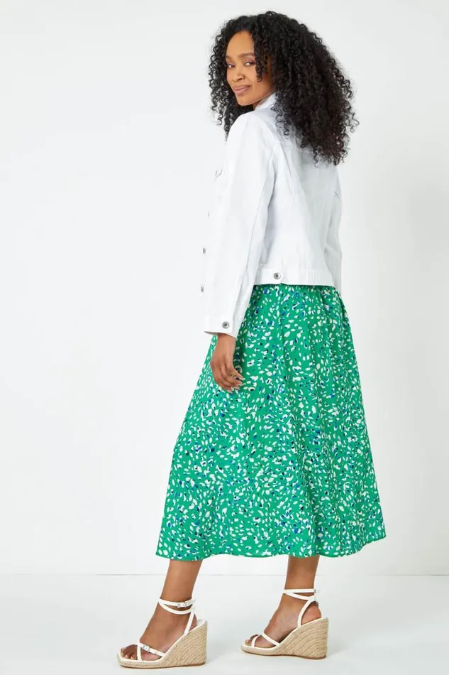 White Petite Bleached Denim Jacket Women Roman Coords