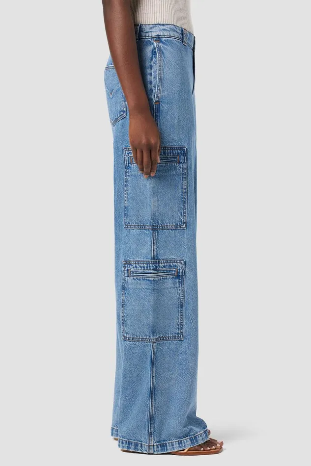 Wide Leg Women Hudson Jeans HighRise Welt Pocket Wide Leg Cargo Sandlot Wide Leg Women Hudson Jeans HighRise Welt Pocket Wide Leg Cargo Sandlot