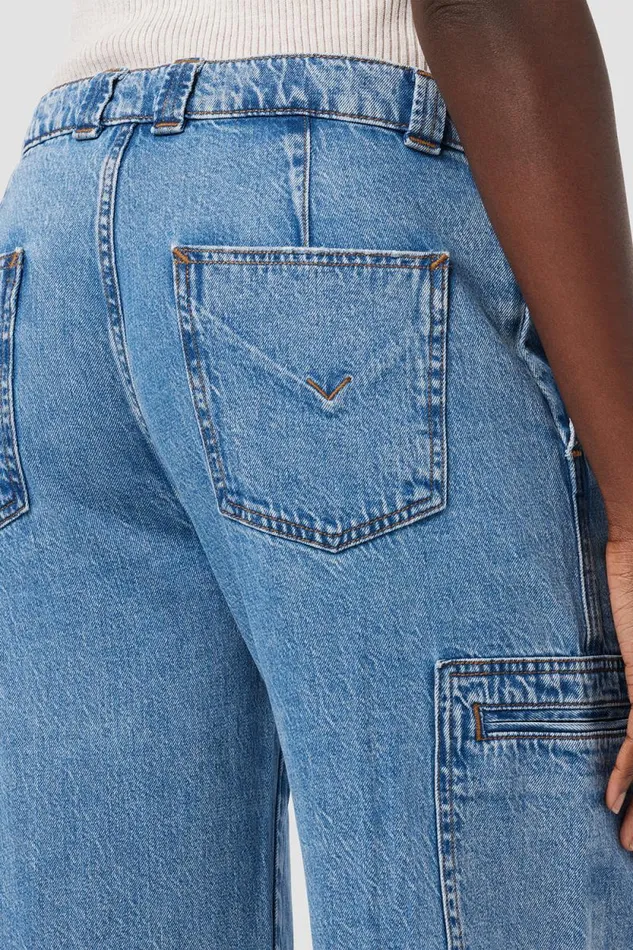 Wide Leg Women Hudson Jeans HighRise Welt Pocket Wide Leg Cargo Sandlot Wide Leg Women Hudson Jeans HighRise Welt Pocket Wide Leg Cargo Sandlot