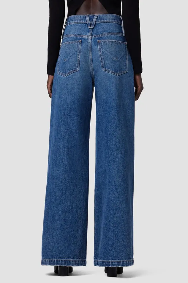 Wide Leg Women Hudson Jeans James HighRise Wide Leg Jean Ice Destructed Wide Leg Women Hudson Jeans James HighRise Wide Leg Jean Ice Destructed