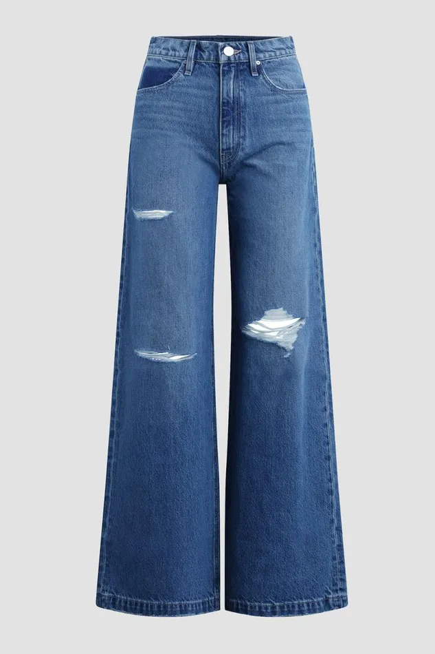 Wide Leg Women Hudson Jeans James HighRise Wide Leg Jean Ice Destructed Wide Leg Women Hudson Jeans James HighRise Wide Leg Jean Ice Destructed