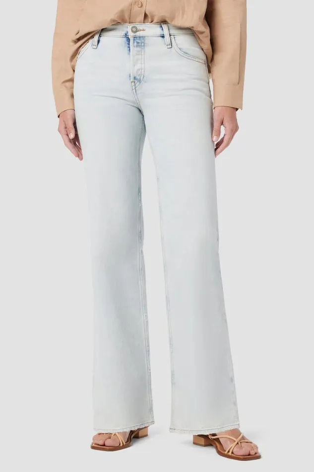 Wide Leg Women Hudson Jeans Rosie HighRise Wide Leg Jean Socal