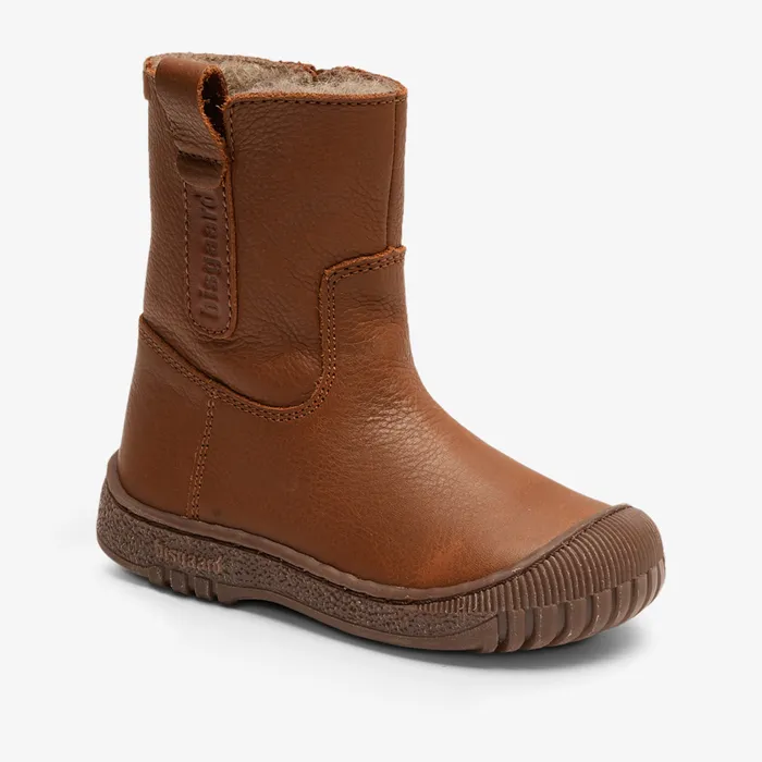 Winter boots KIDS elina tex cognac Brown bisgaardshoes