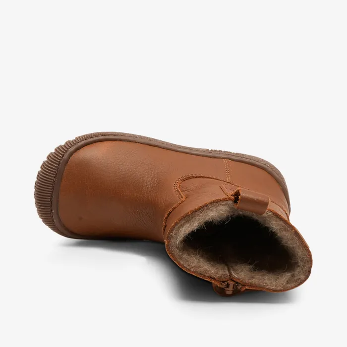Winter boots KIDS elina tex cognac Brown bisgaardshoes