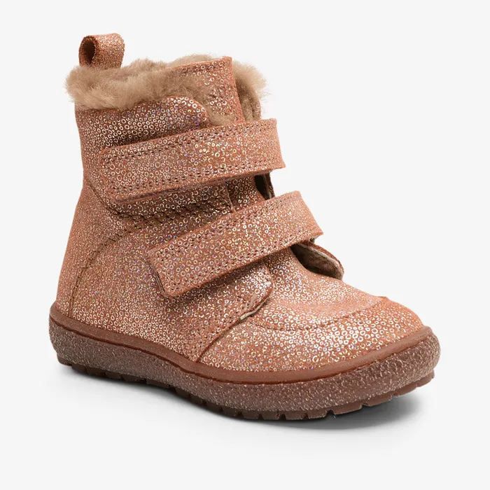 Winter boots storm lamb sparkly rose Rose bisgaardshoes KIDS