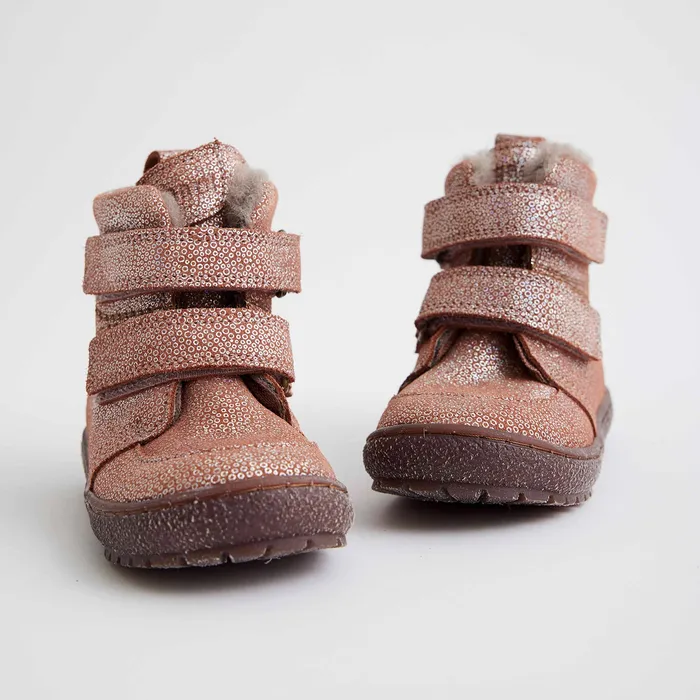 Winter boots storm lamb sparkly rose Rose bisgaardshoes KIDS