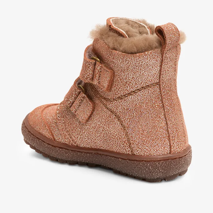 Winter boots storm lamb sparkly rose Rose bisgaardshoes KIDS