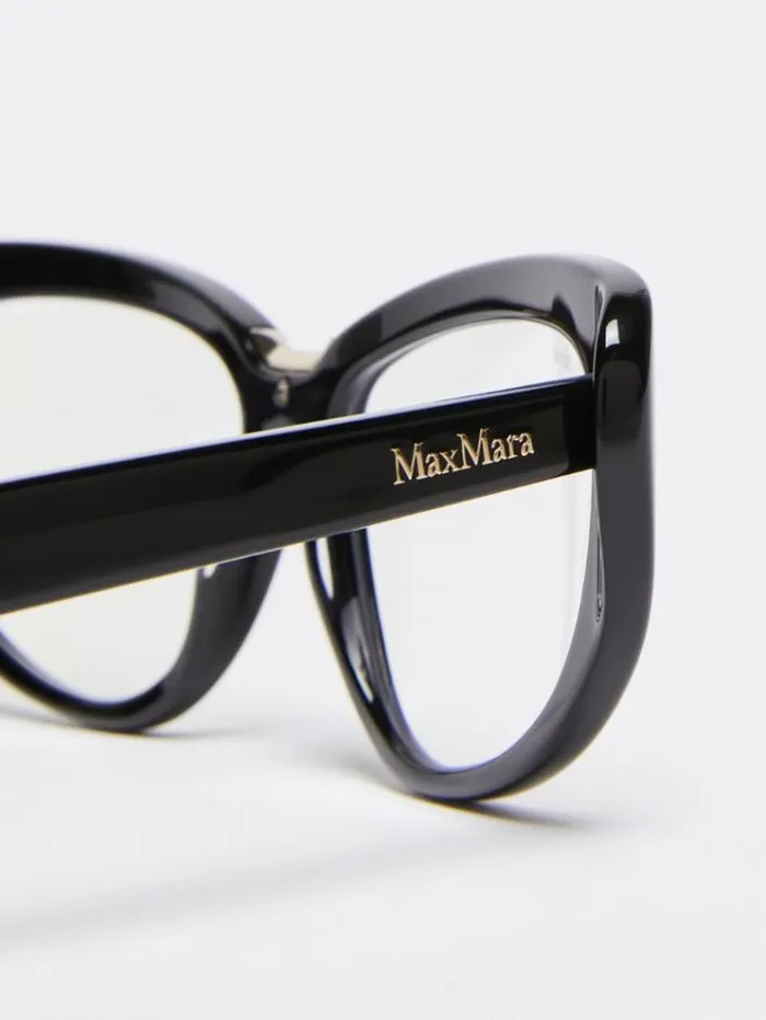 Woman Cateye Prescription Glasses Black Maxmara Eyewear Woman Cateye Prescription Glasses Black Maxmara Eyewear