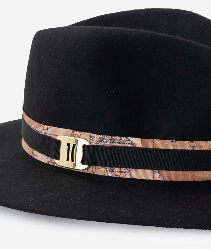 Woman Hats Alviero Martini Felt Hat Black