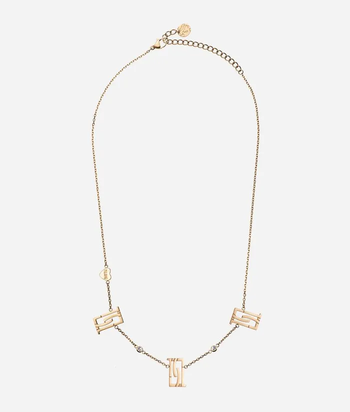 Woman Jewelry Alviero Martini Lombard Street GoldFinish Necklace