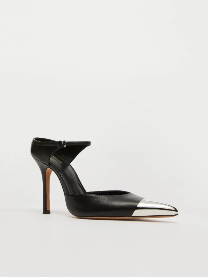Woman Metaltoe Court Shoes Black Maxmara Dcollet