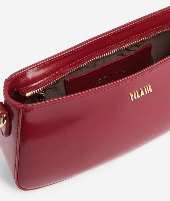 Woman Mini Bags and Pouches Alviero Martini Space Bag Crossbody Bag With Chain Raspberry